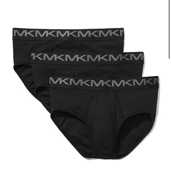 Bundle (2) of Michael Kors Performance Cotton Low Rise Briefs. - Picture 2 of 8